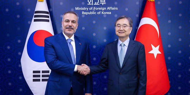 Bakan Fidan Güney Koreli mevkidaşı ile görüştü