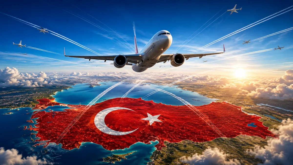 Türk hava sahası 1 dakika bile boş kalmadı! 14 saniyede bir üstümüzden bir uçak geçti