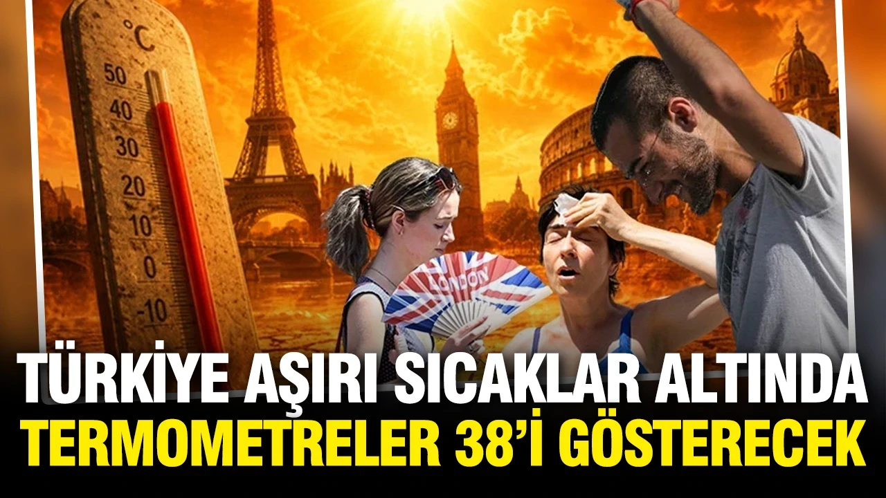 Meteoroloji açıkladı: Aşırı sıcaklar Türkiye'yi esir aldı (29 Haziran Hava Durumu)