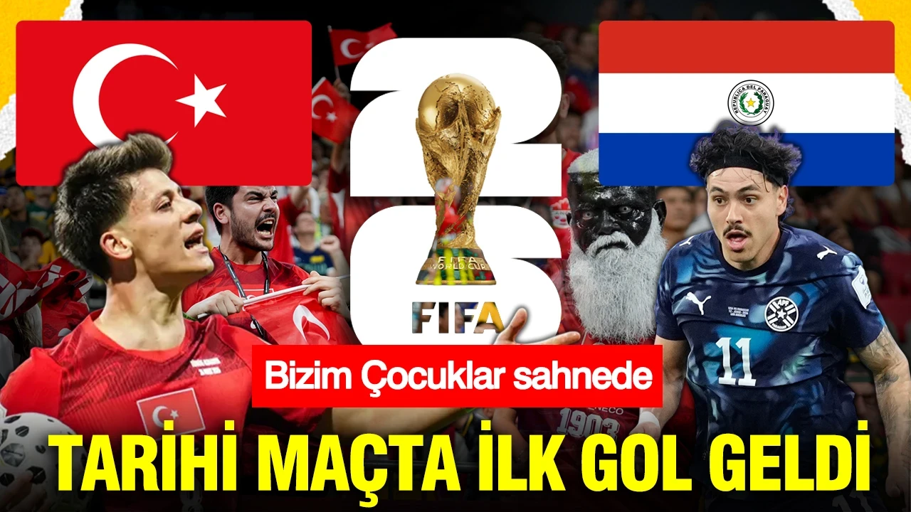 Türkiye-Paraguay (Canlı anlatım)