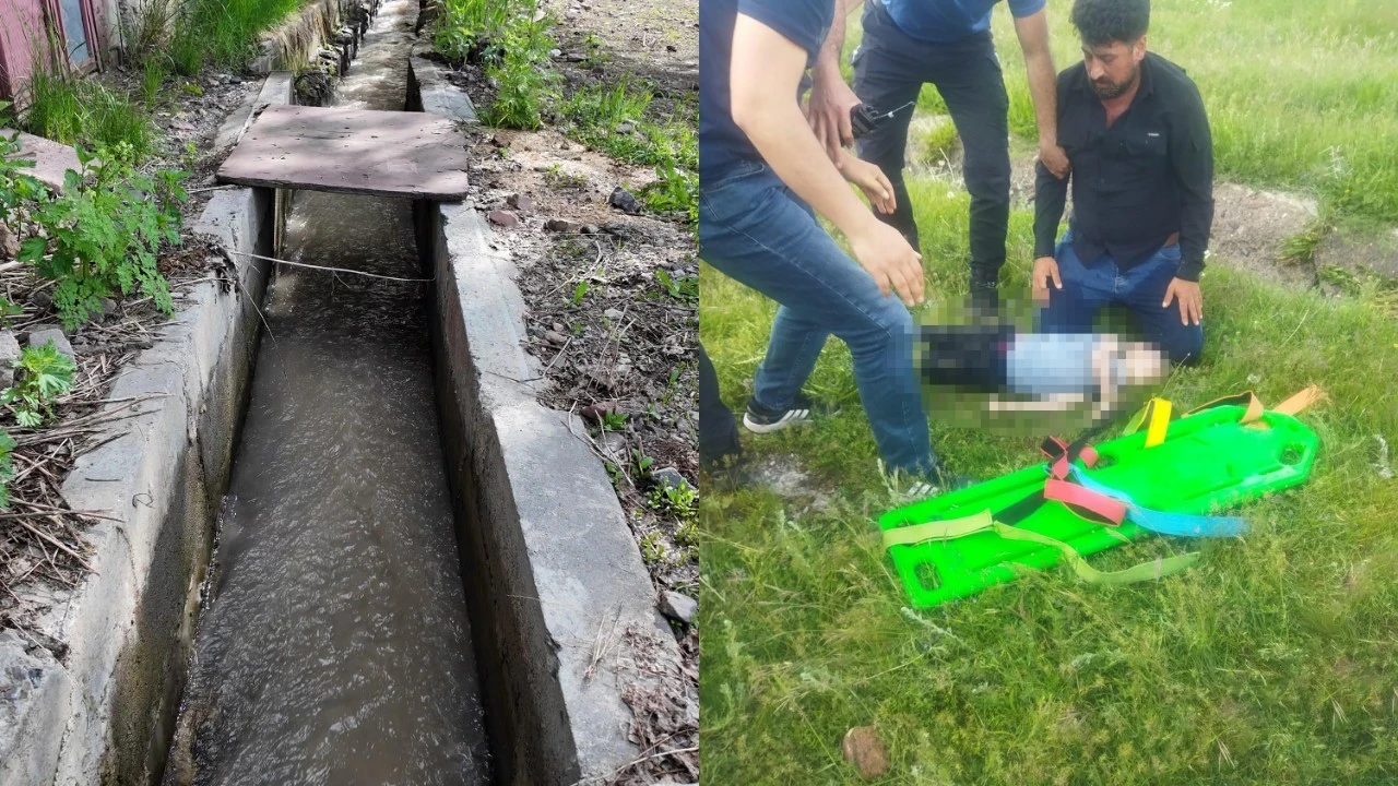 3 yaşındaki Yağız Ali sulama kanalına düştü: Kalp masajıyla hayata döndürüldü