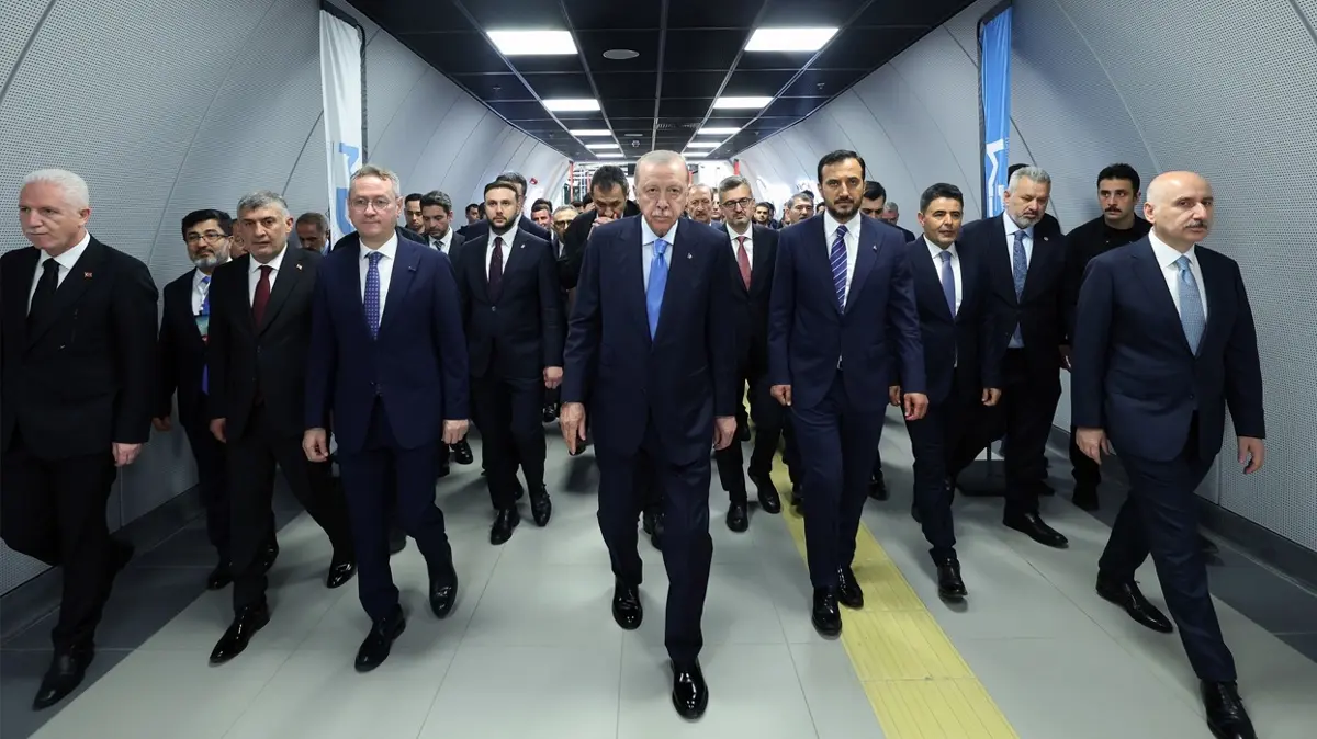 Başkan Erdoğan açılışını yapmıştı! İstanbul'un yeni metro hattı rekor kırdı
