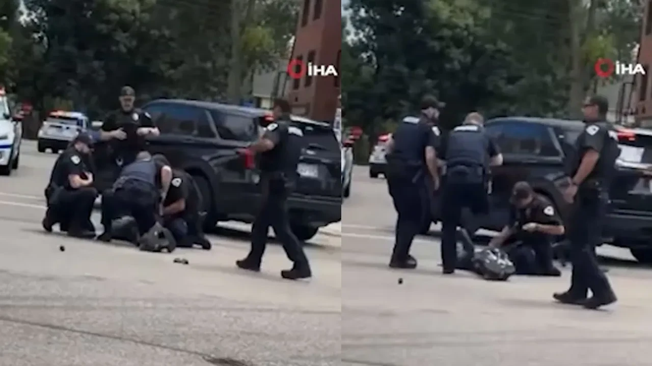 ABD polisi gözaltına alırken öldürdü! Göstericiler sokağa döküldü