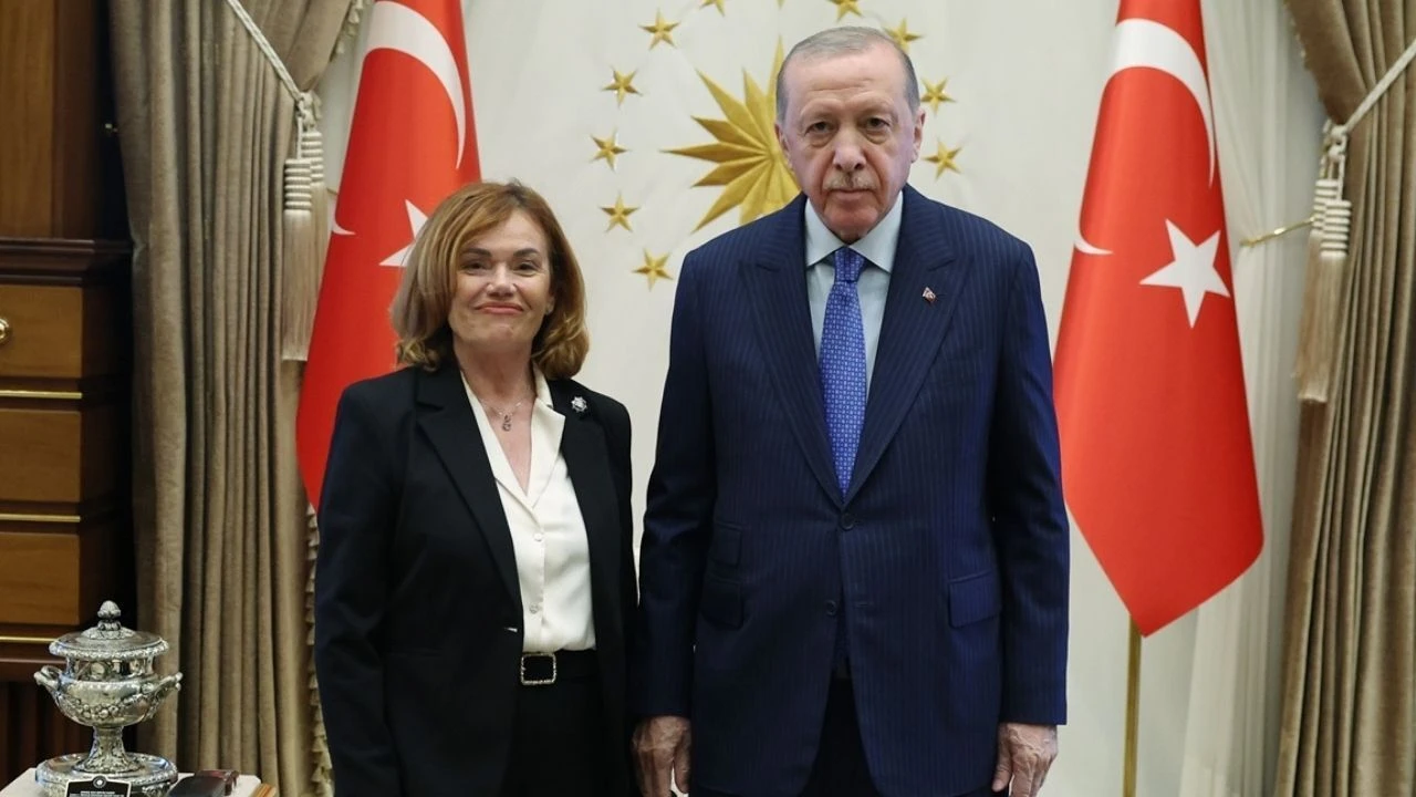 Cumhurbaşkanı Erdoğan, İspanya Anayasa Mahkemesi Başkanvekili Huertas'ı kabul etti