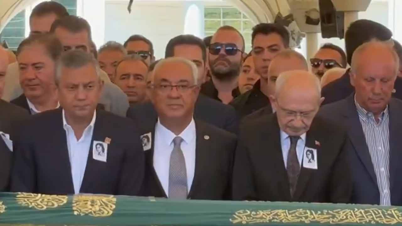 Olay Baykal'ın cenazesinde dikkat çeken anlar: Kılıçdaroğlu ile Özel tokalaştı göz göze gelmediler