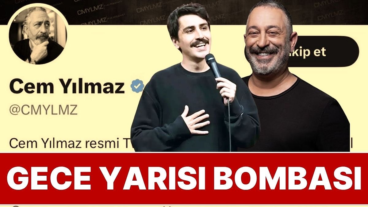 Cem Yılmaz’dan Deniz Göktaş Gözaltına Alınmasına Tepki: Tüm Geçmişini Tek Gece Sildi