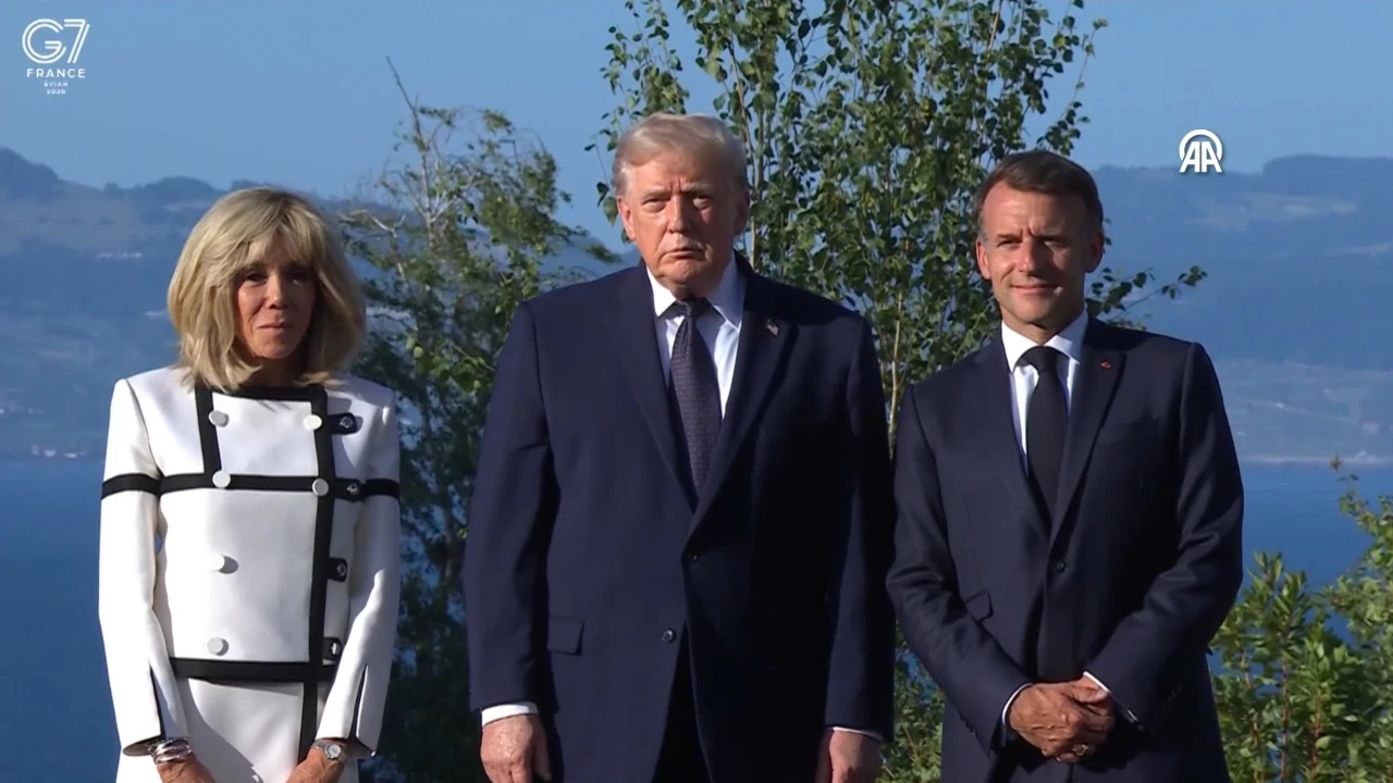 G7 Zirvesi Fransa’nın Evian kentinde başladı