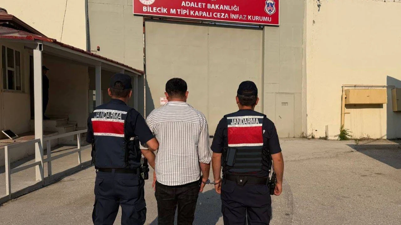 Bilecik’te 3 yıl 1 ay 15 gün hapis cezası bulunan şahıs yakalandı