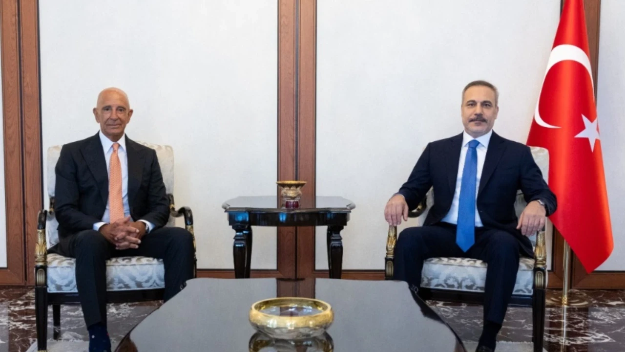 Fidan, ABD'li Büyükelçiyle görüştü