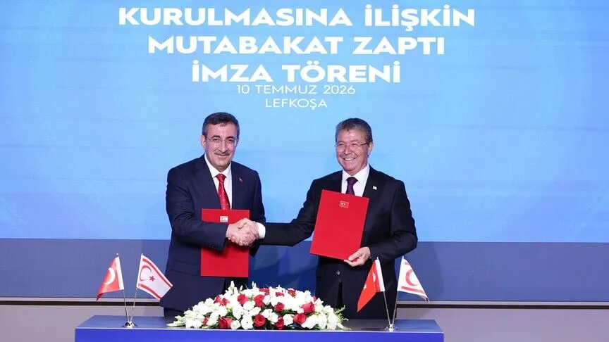 Türkiye ile KKTC arasında "KKTC'ye Doğal Gaz Tedarikine Dair Mutabakat Zaptı" imzalandı