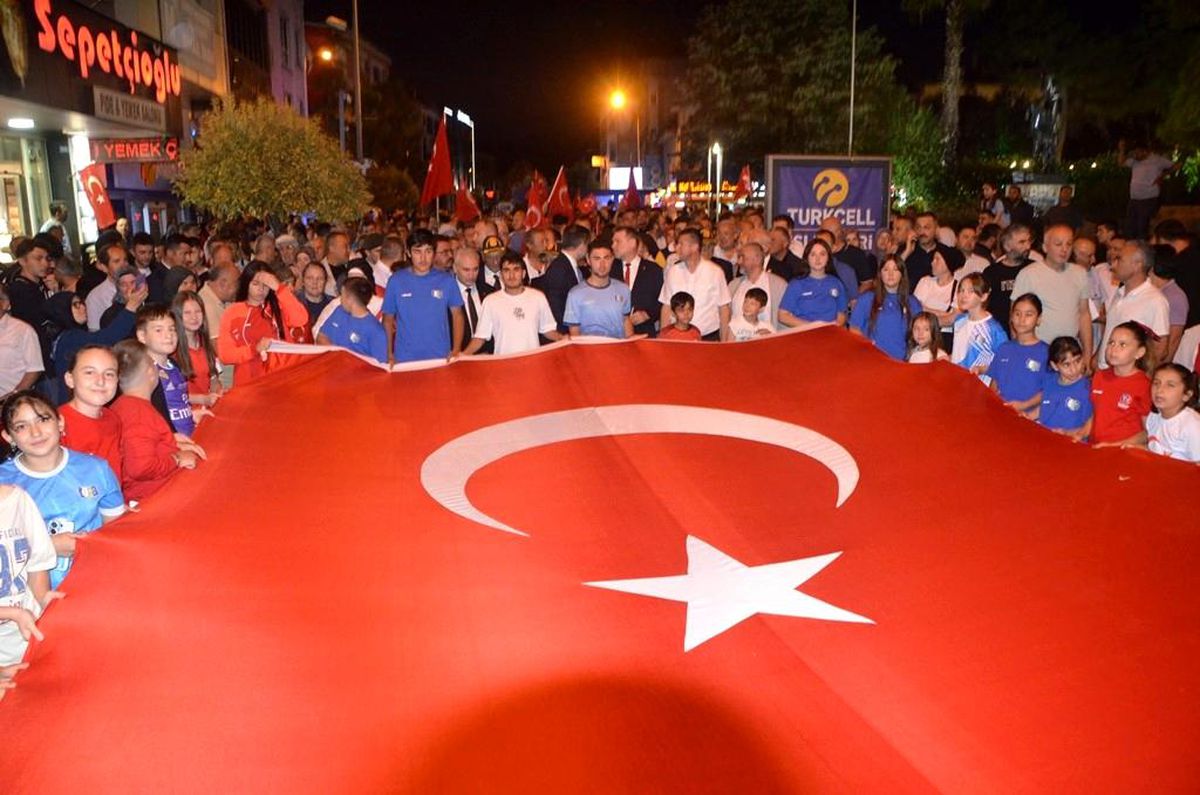 Çaycuma'da 15 Temmuz Demokrasi ve Millî Birlik Günü programı düzenlendi
