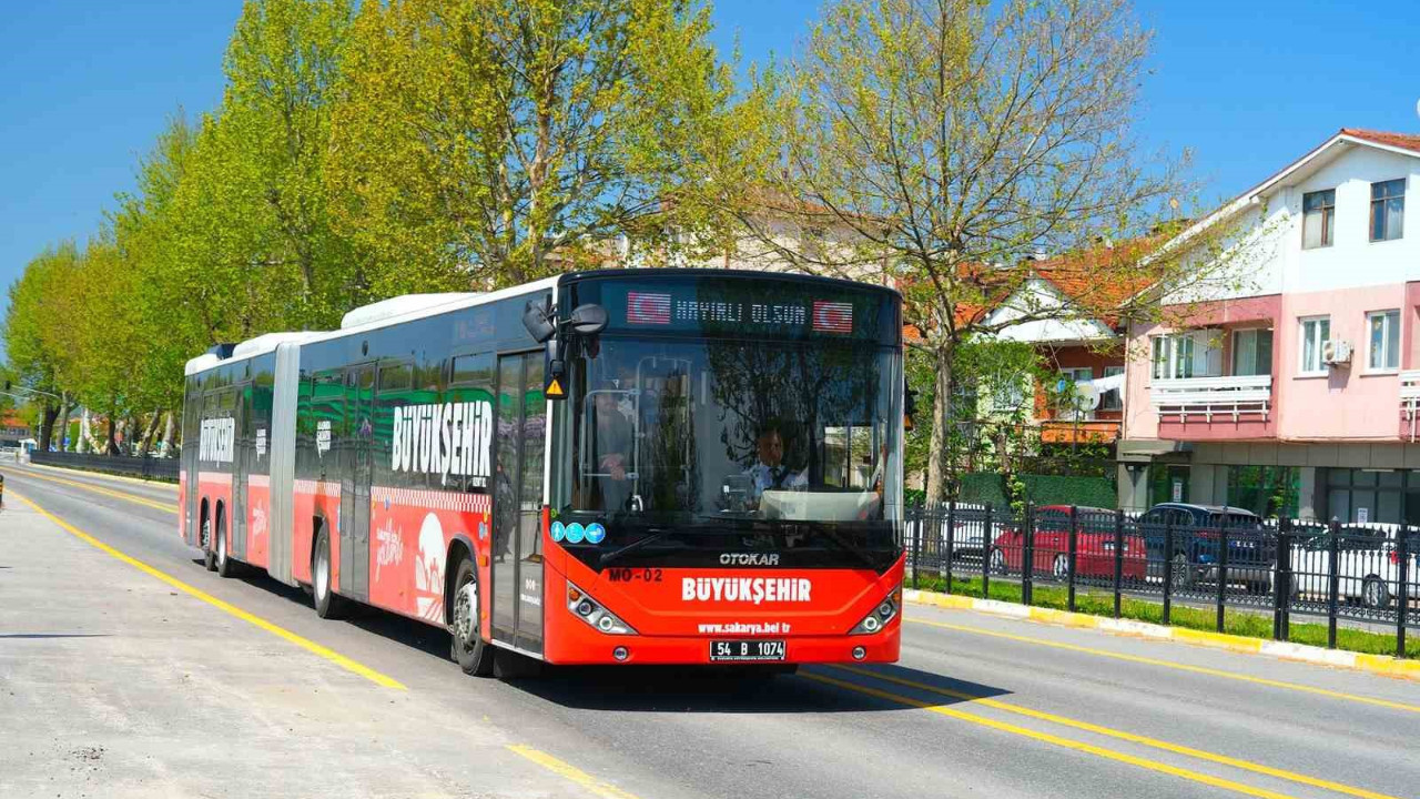 Sakarya’da toplu taşıma ücretsiz hizmet verecek