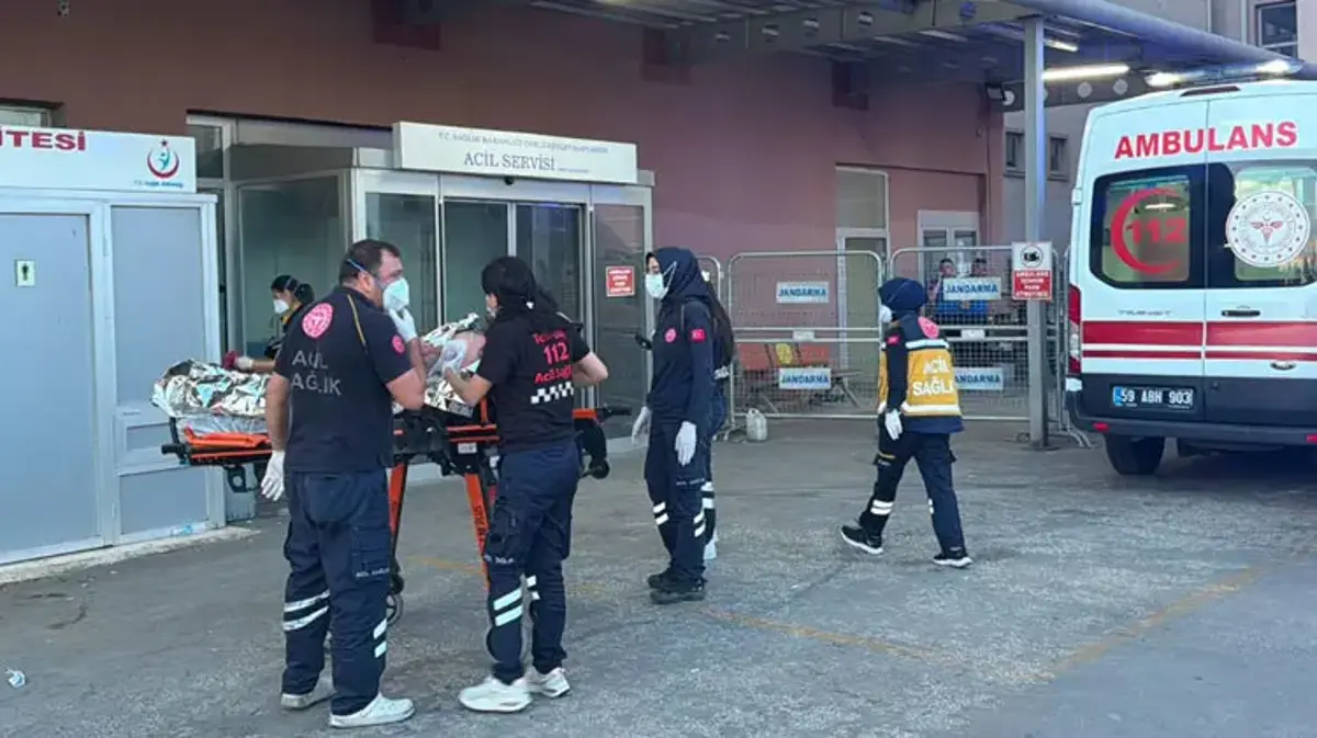 Kimya fabrikasında patlama meydana geldi 1'i ağır 4 işçi yaralandı