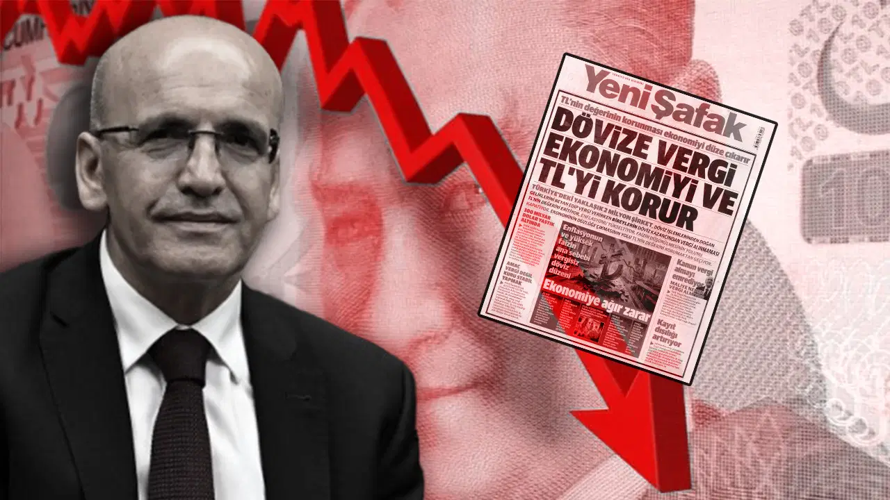 İktidara yakın Yeni Şafak'tan Bakan Şimşek'e yeni salvo: 'Dövize vergi ekonomiyi ve TL'yi korur'