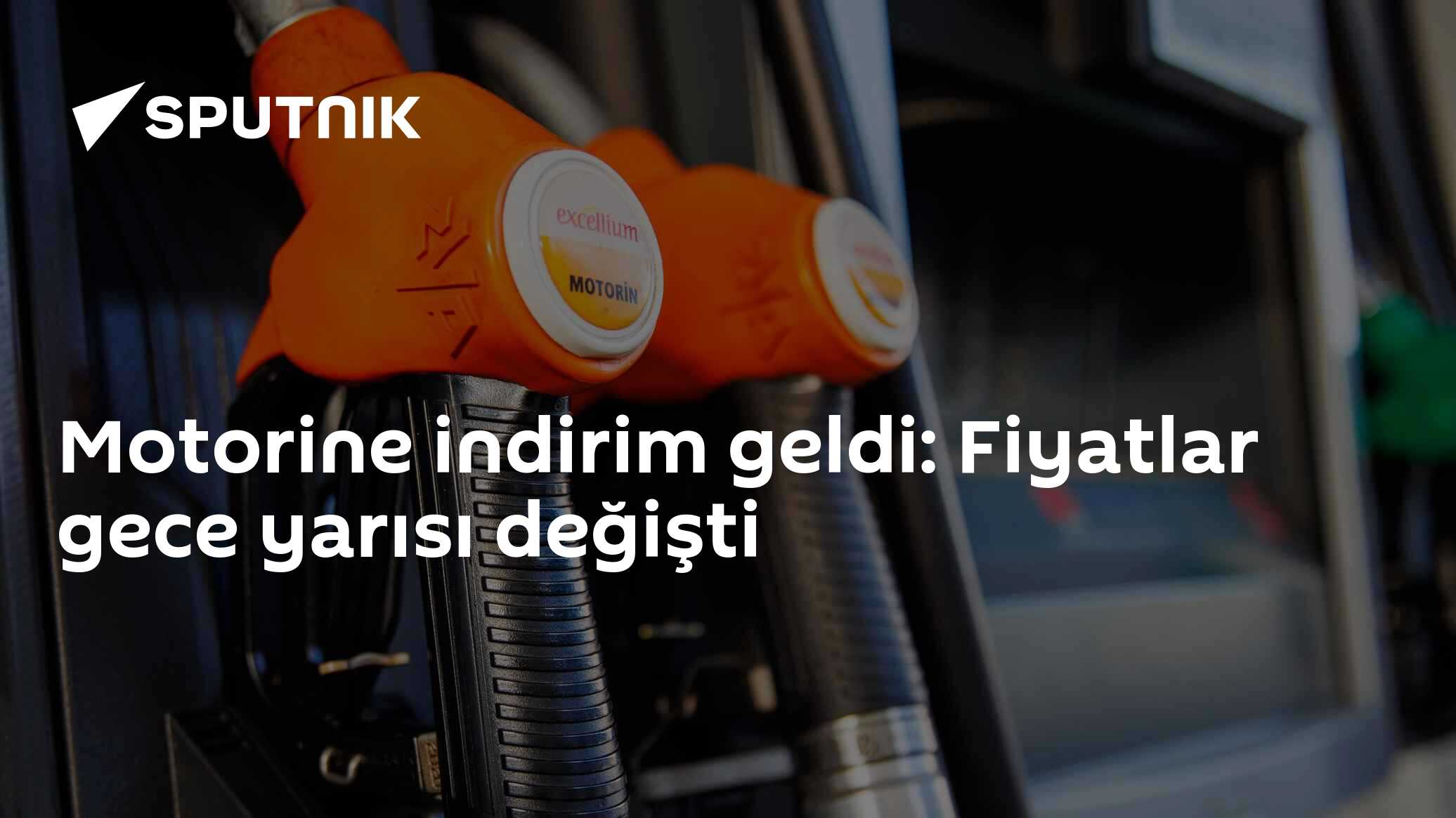 Motorine indirim geldi: Fiyatlar gece yarısı değişti