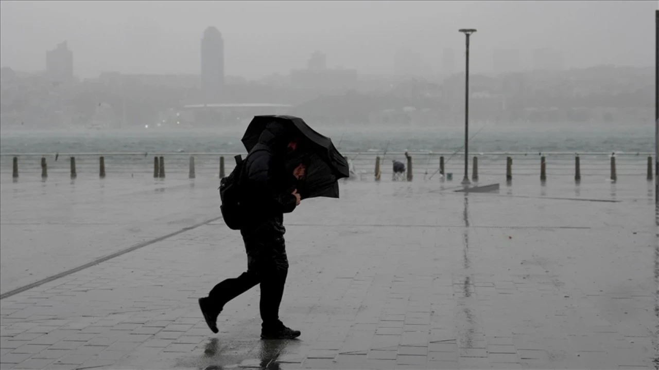 Meteoroloji'den kuvvetli yağış ve rüzgar uyarısı