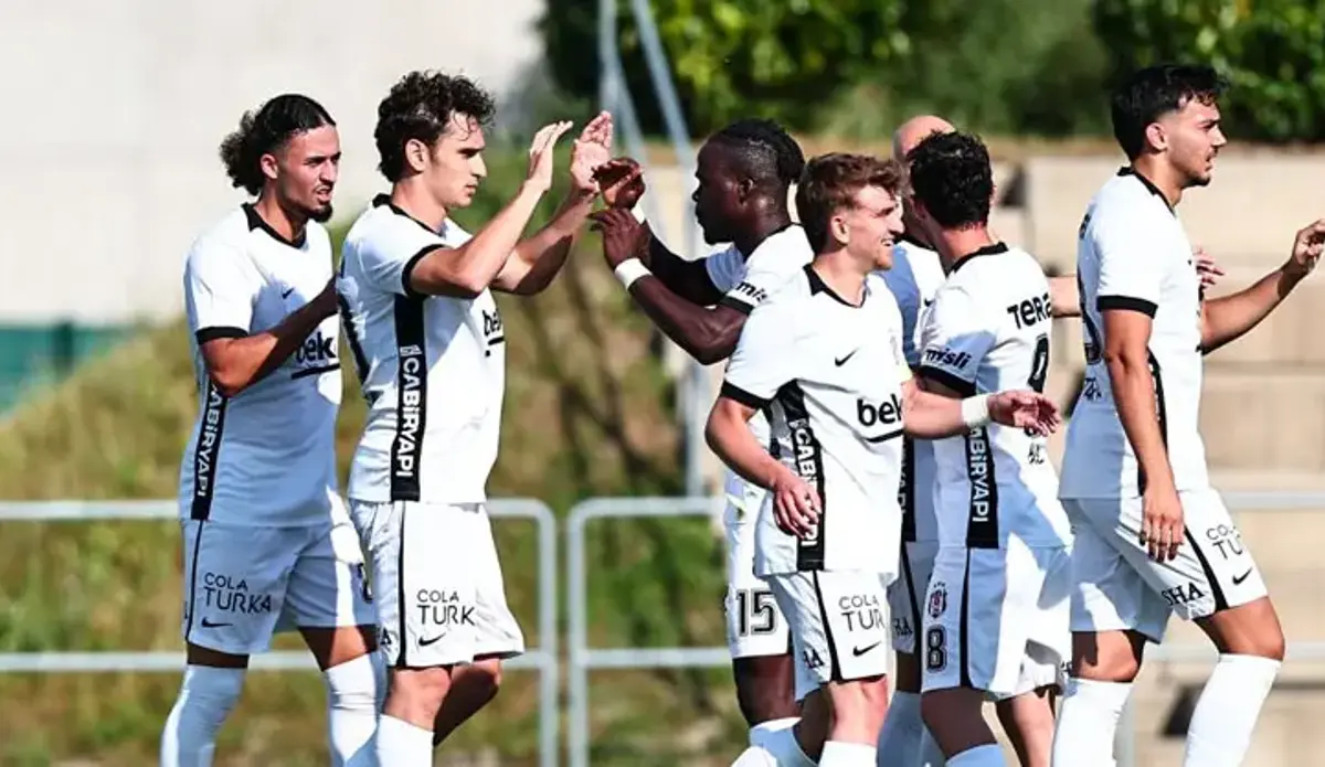 (ÖZET) Beşiktaş hazırlık maçında Gyirmot'u mağlup etti