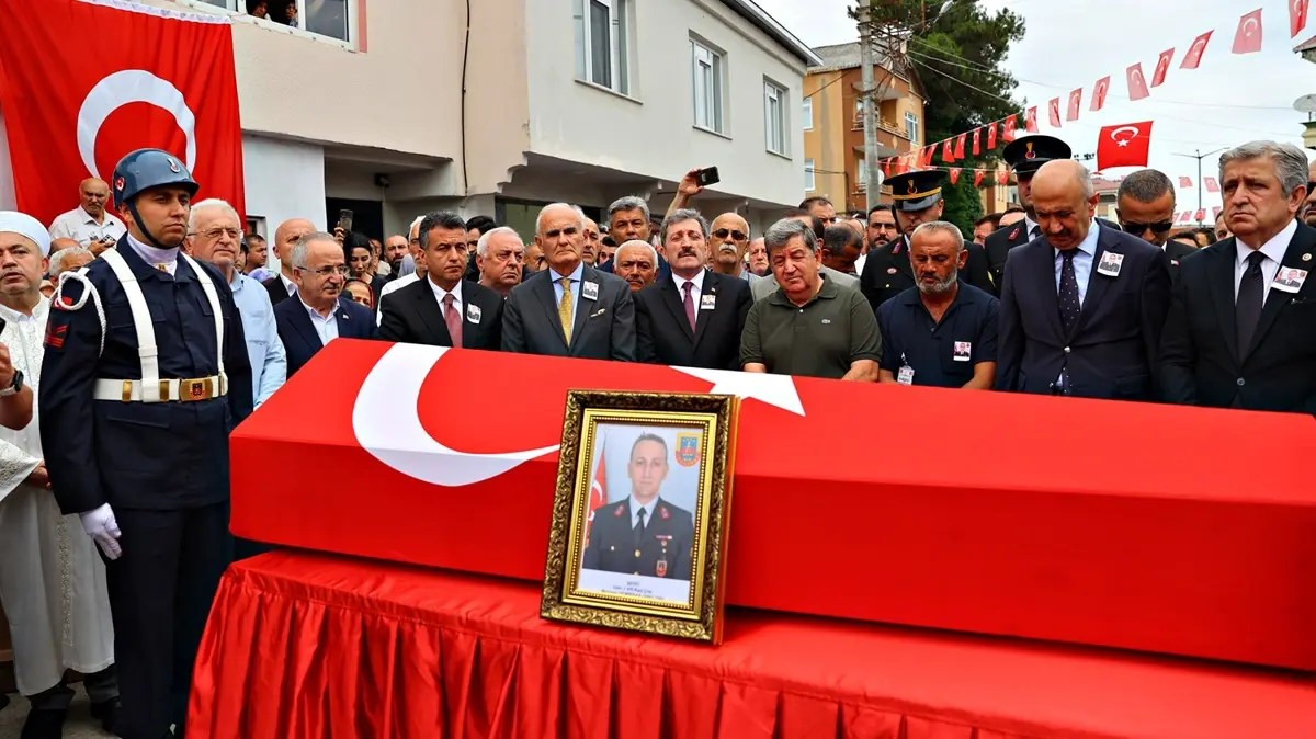 Şehit Jandarma Uzman Çavuş Mehmet Demirbaş son yolculuğuna uğurlandı