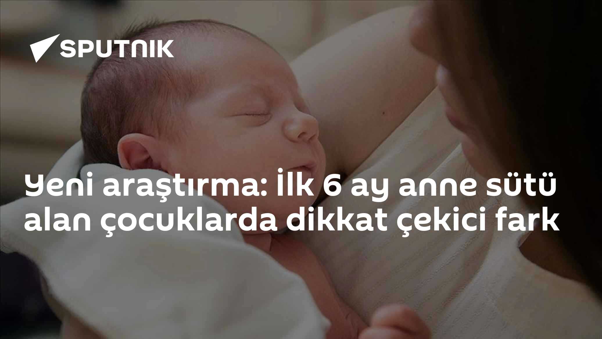 Yeni araştırma: İlk 6 ay anne sütü alan çocuklarda dikkat çekici fark