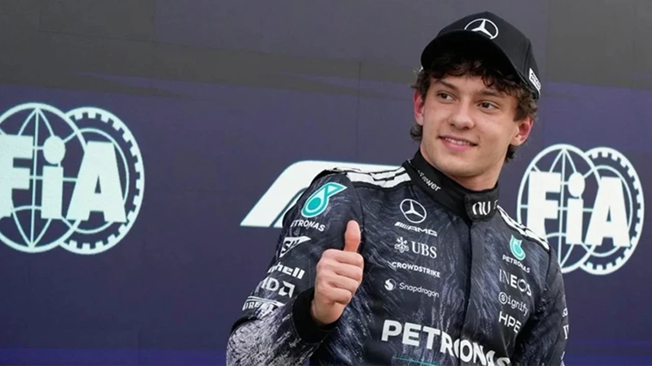 Formula 1'de kazanan Kimi Antonelli
