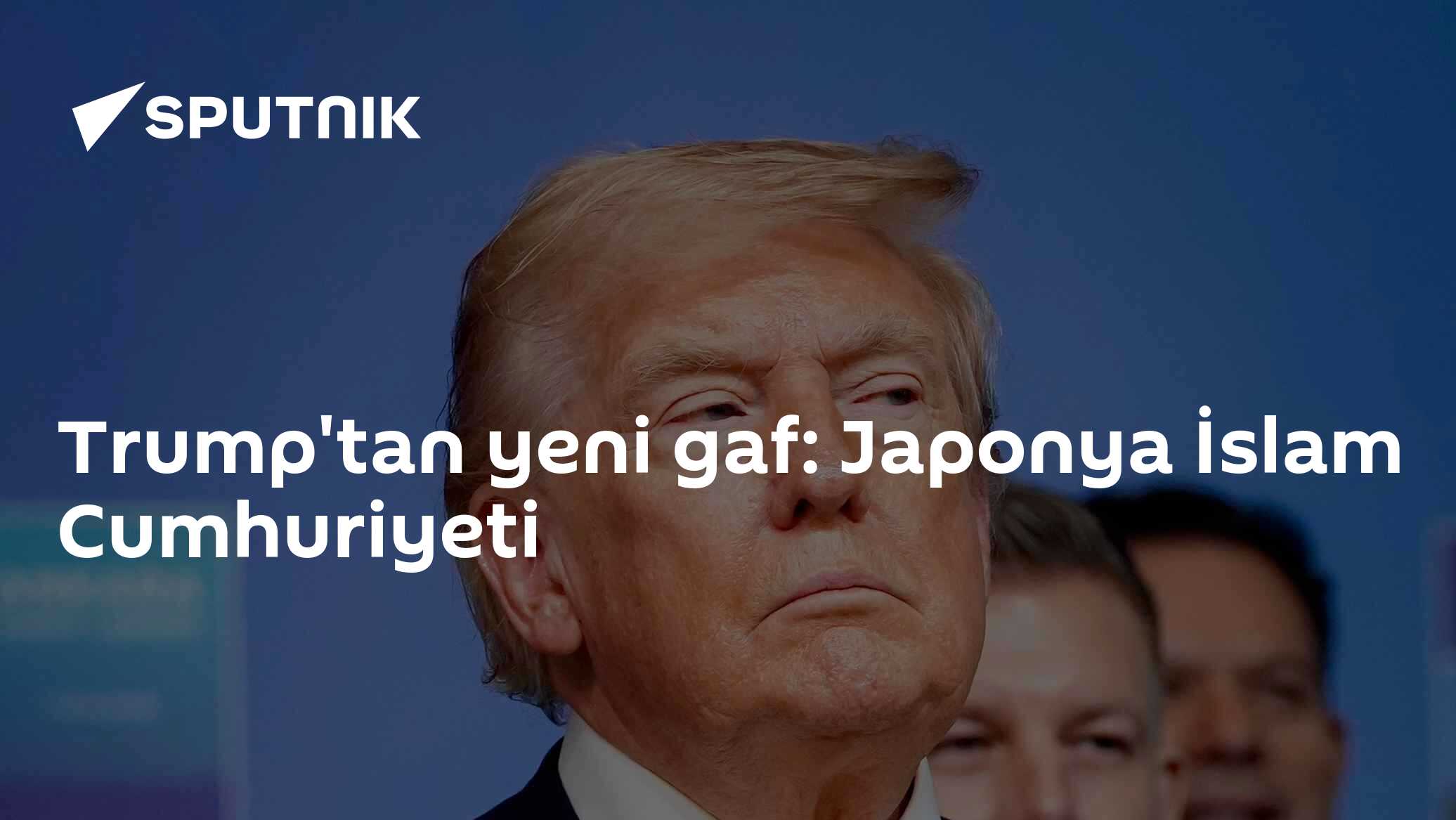 Trump'tan yeni gaf: Japonya İslam Cumhuriyeti