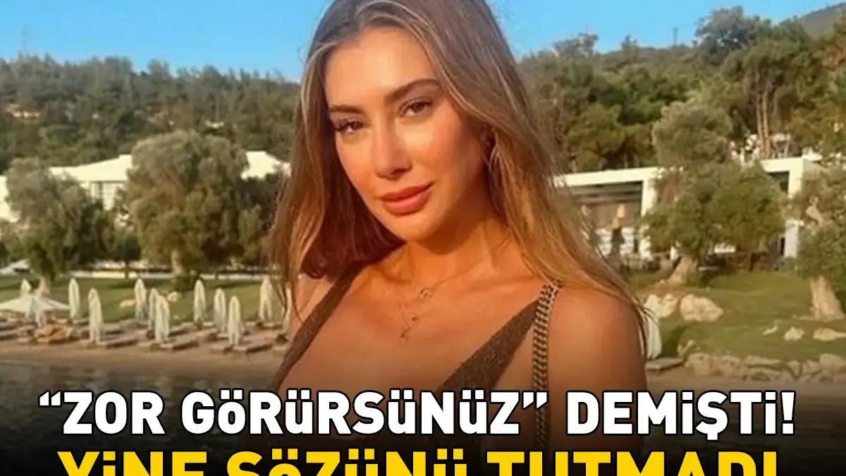 ‘Bundan sonra zor görürsünüz' demişti! Şeyma Subaşı'ndan bikinili 'tatil' pozları!