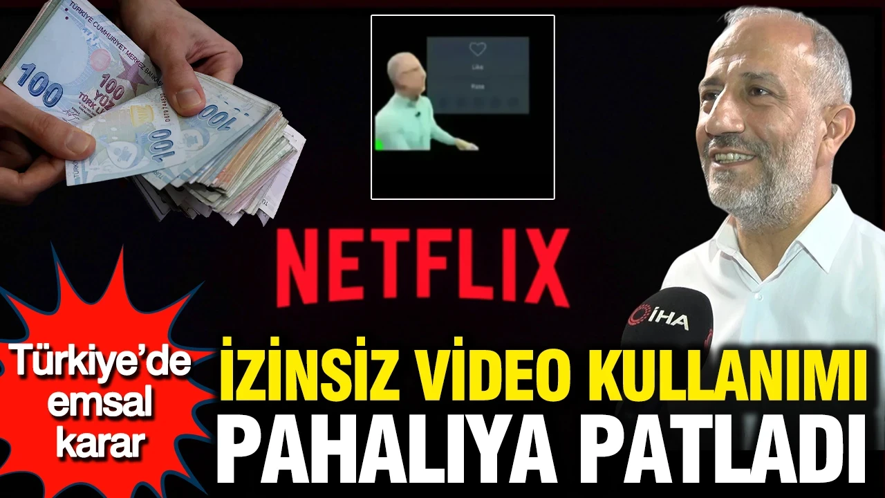 Netflix’e izinsiz video kullanımı pahalıya patladı: Türk öğretmene 1,95 milyon TL ödeyecek