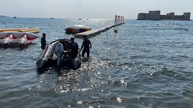 Denizde kaybolduğu sanılan kişi, polisin kimlik kontrolünde bulundu