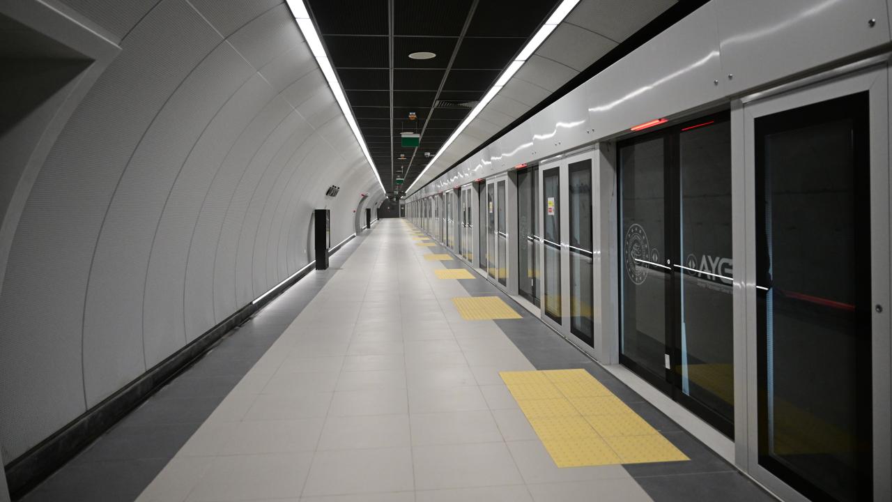 Halkalı-Arnavutköy Metro Hattı 10 binden fazla yolcuya hizmet verdi