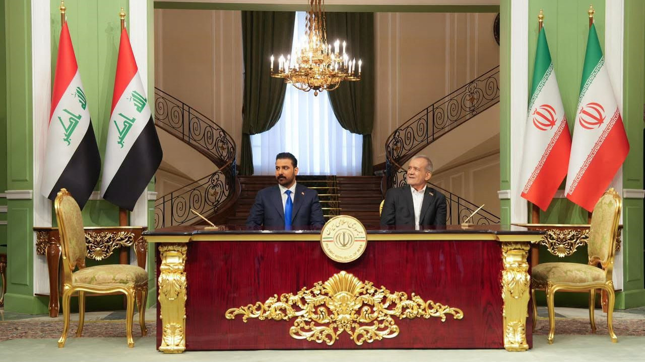 Başbakan Zeydi Tahran'da! İran ve Irak işbirliği için imzaları attı