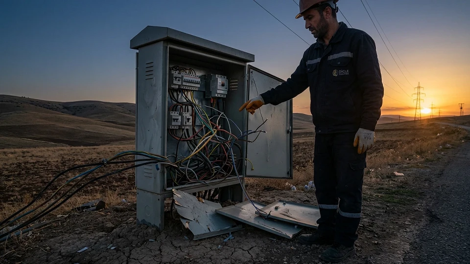 Mardin kaçak elektrik denetimi: 8 bin 397 panonun 2 bini kırılarak tahrip edildi | Gündem Haberleri