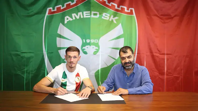 Amedspor, Ermal Krasniqi'yi kadrosuna kattı