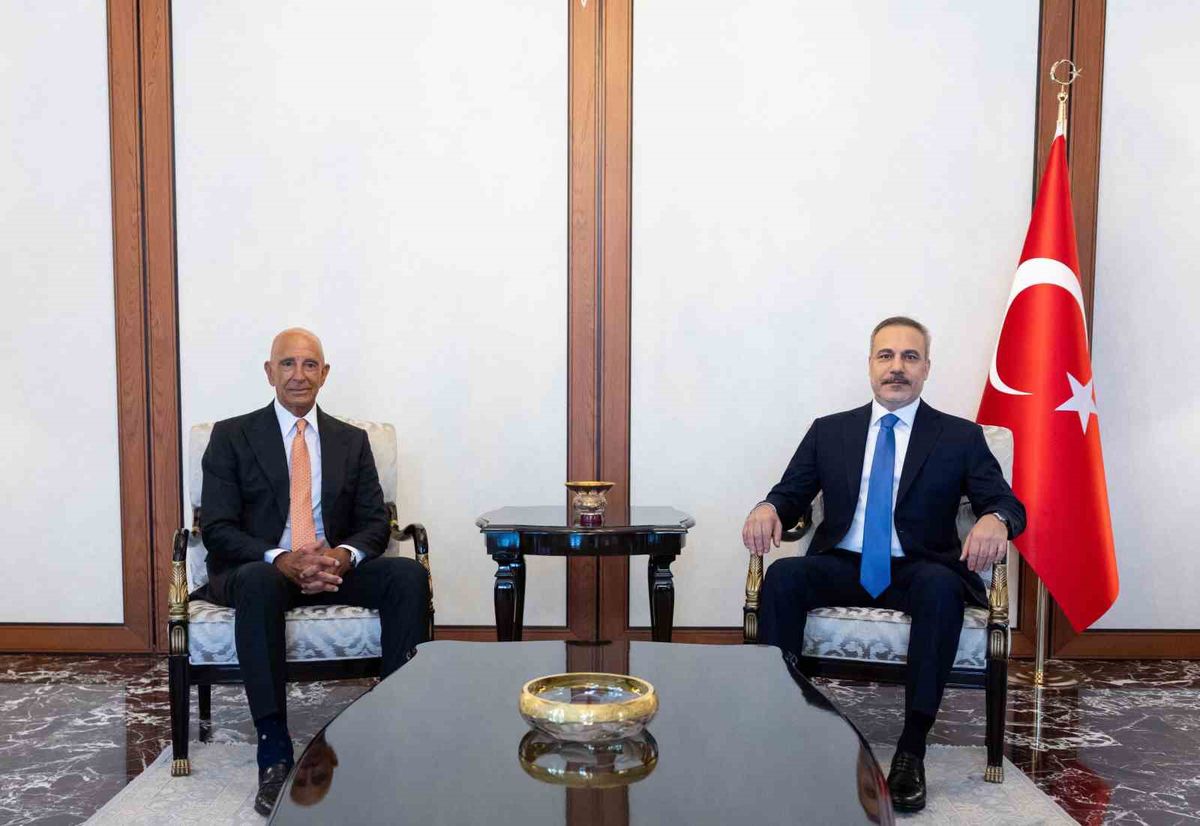 Fidan, ABD'li Barrack ile görüştü