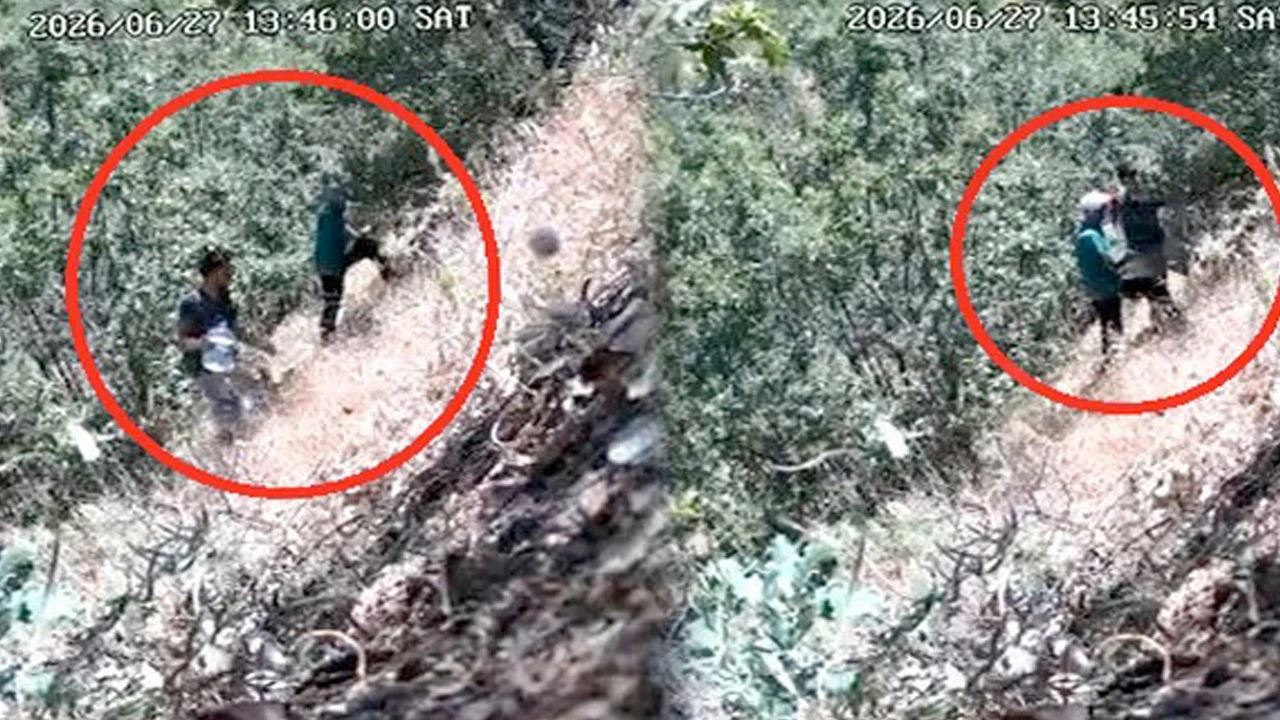 Fotokapana yakalandılar! CHP'li başkan ve oğlu gözaltına alındı