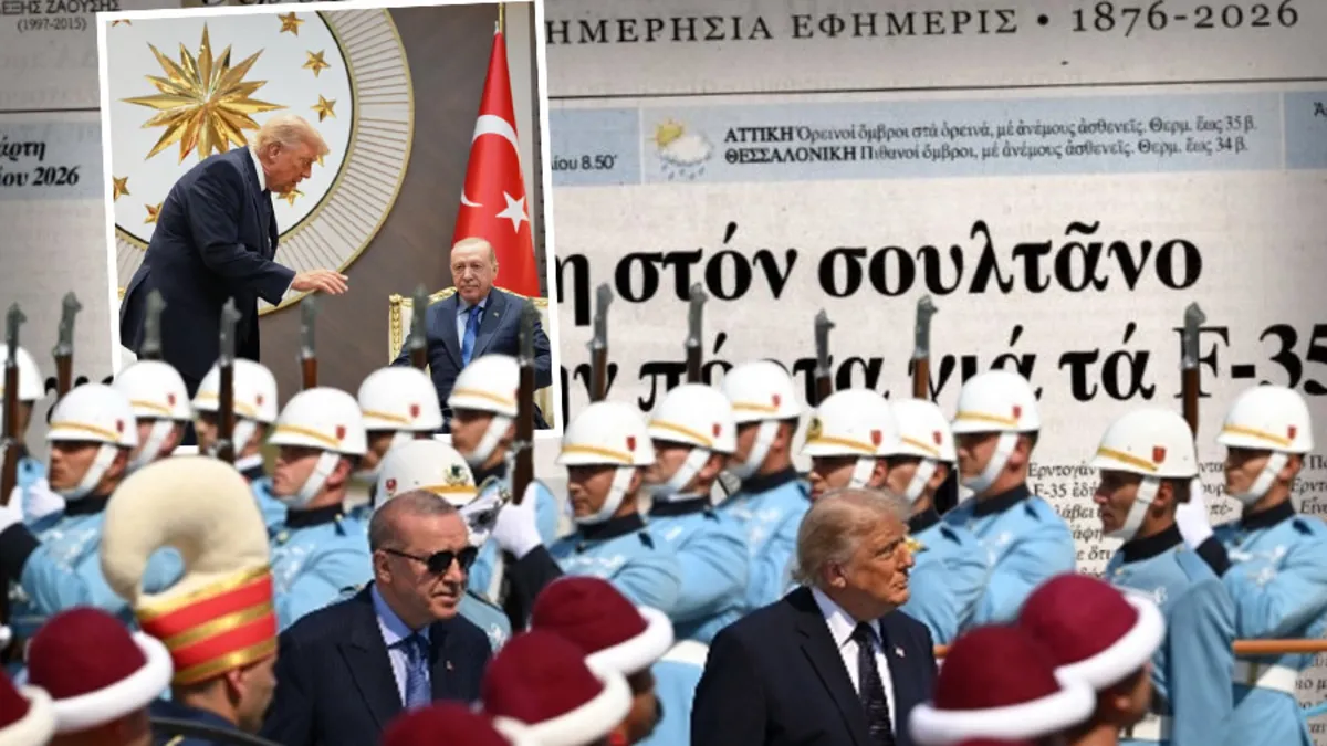 Yunan Estia'dan F-35 hezeyanı: Trump'a karşı sahte görselle algı