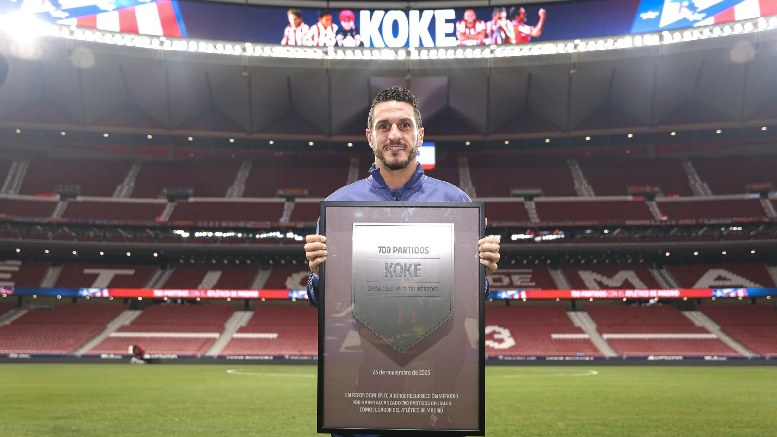 Atletico Madrid, kaptanı Koke'nin sözleşmesini uzattı
