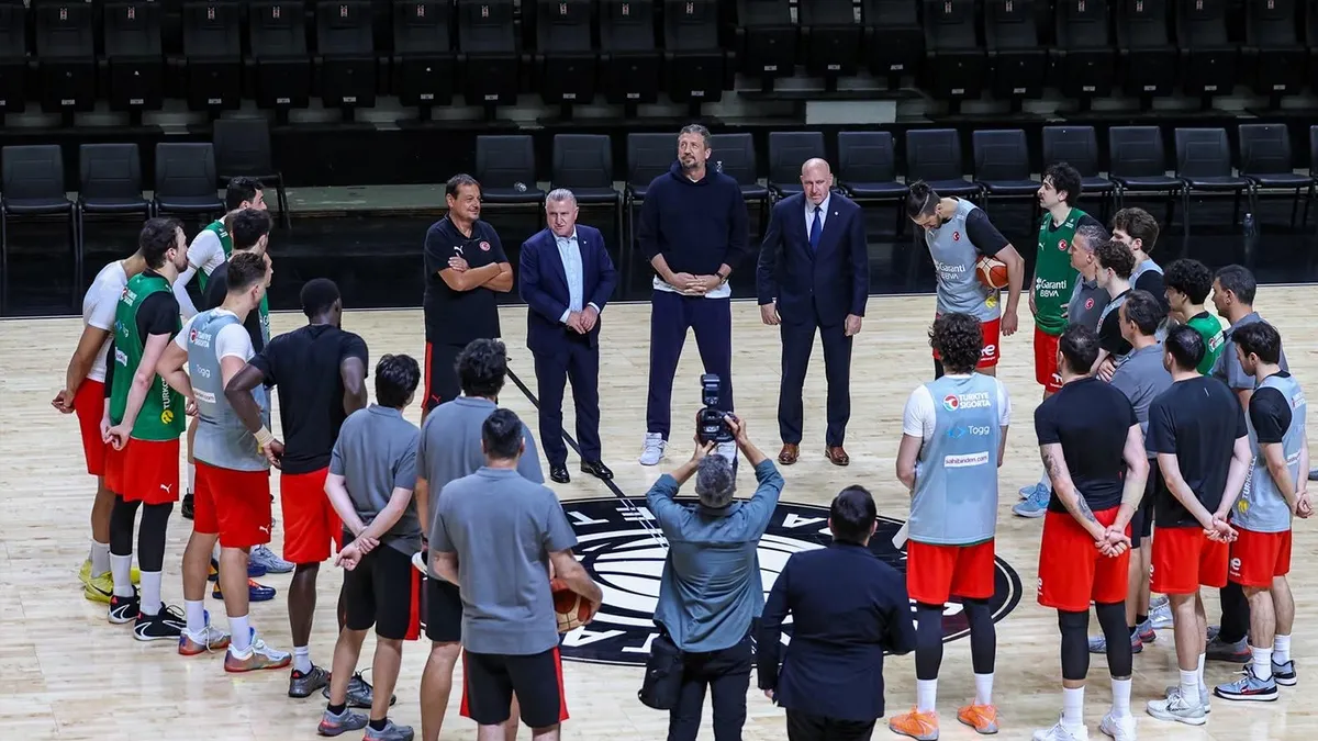 A Milli Erkek Basketbol Takımı'nda Bosna Hersek mesaisi devam ediyor!