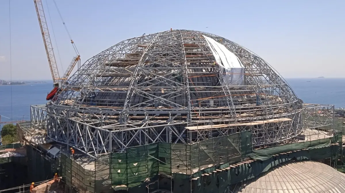Cumhuriyet tarihinin en kapsamlı koruma projesi! Ayasofya'da yeni aşama başladı