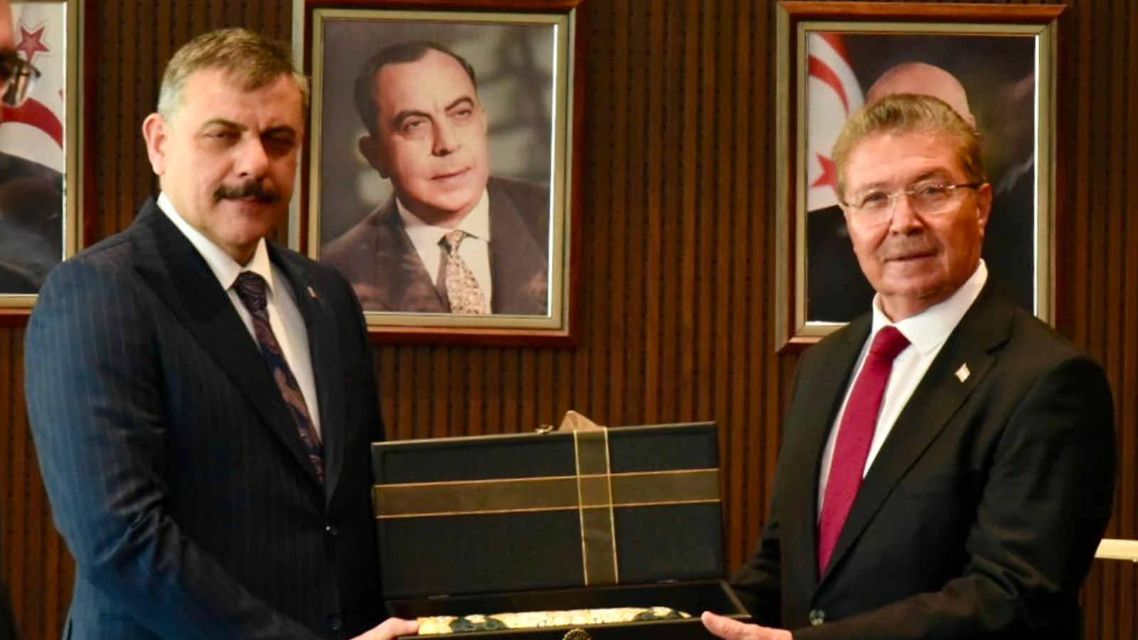 İçişleri Bakanı Çiftçi, KKTC Başbakanı Üstel ile görüştü