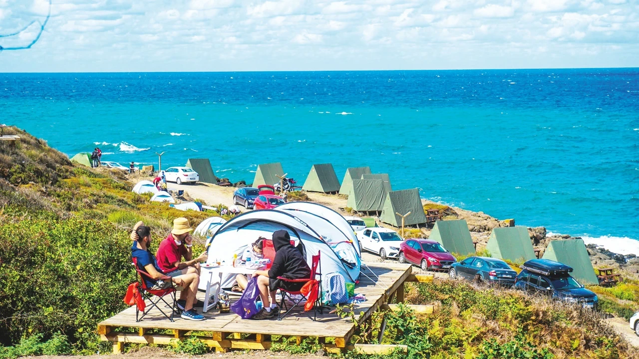 Çadırda tatil bile hayal