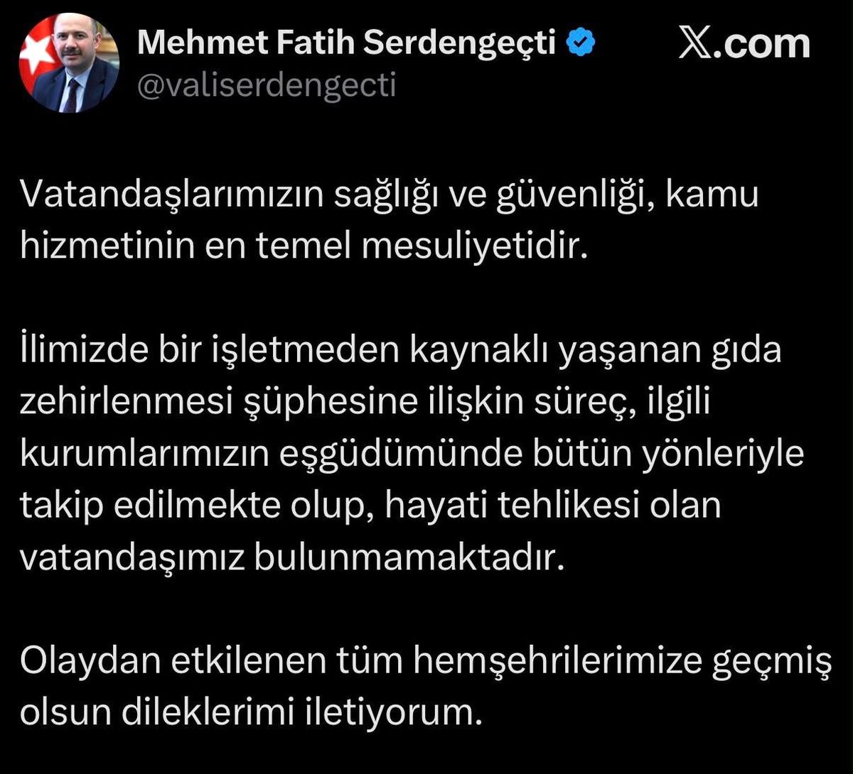 Osmaniye'de gıda zehirlenmesi şüphesiyle 53 kişi hastaneye başvurdu
