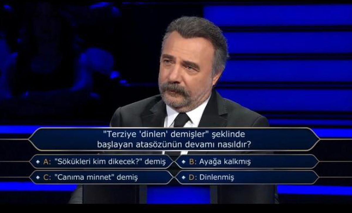 "Terziye 'dinlen' demişler" şeklinde başlayan atasözünün devamı nasıldır?