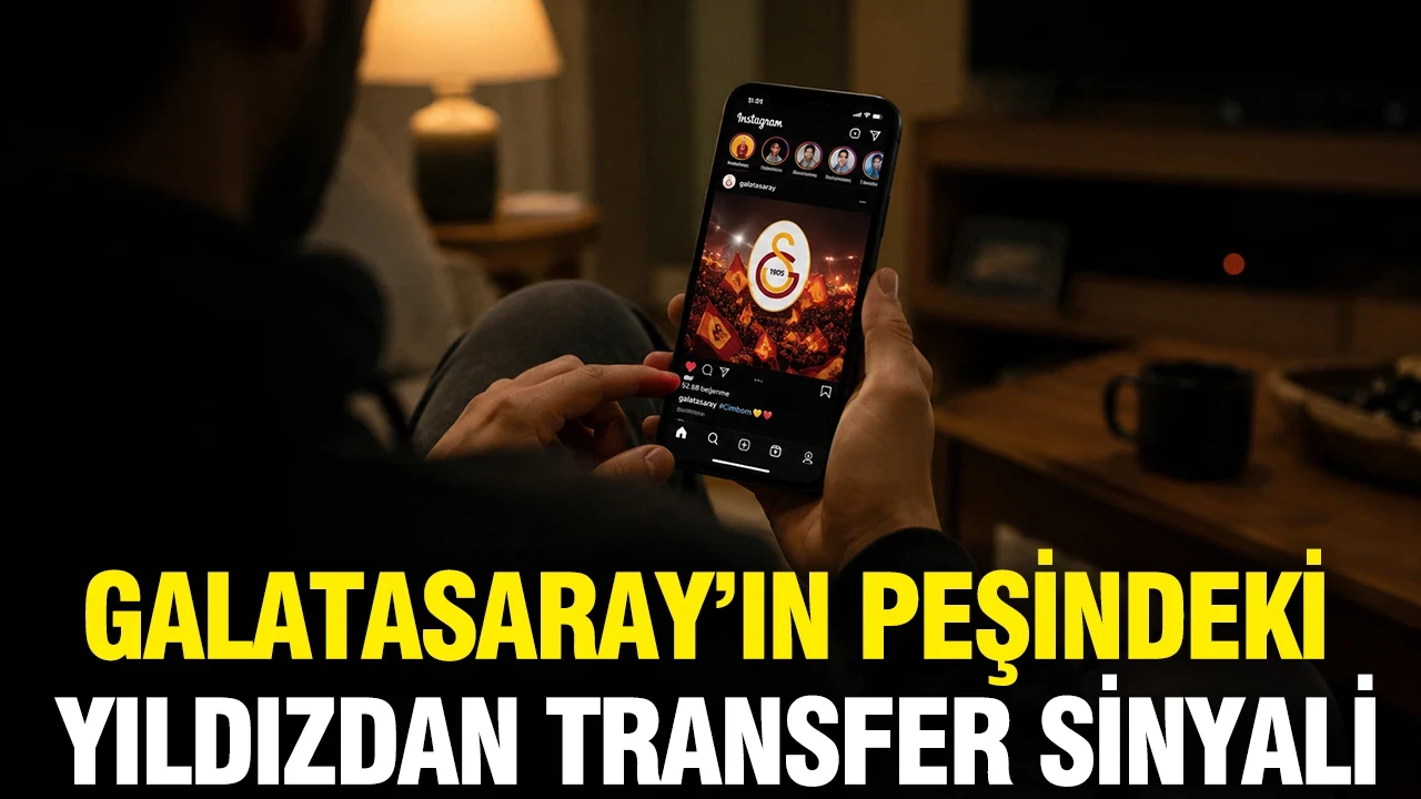 Galatasaray'ın peşindeki yıldızdan transfer sinyali