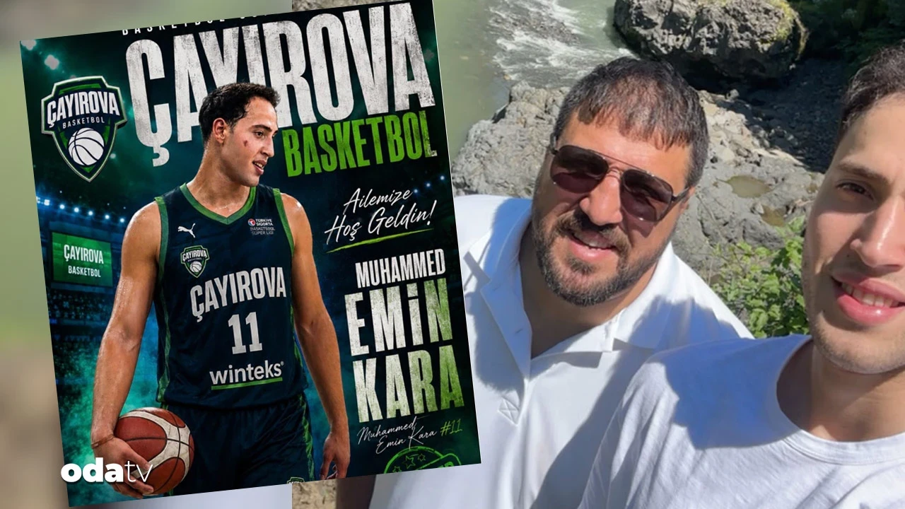 Güreşçi babanın, milli basketbolcu oğlu