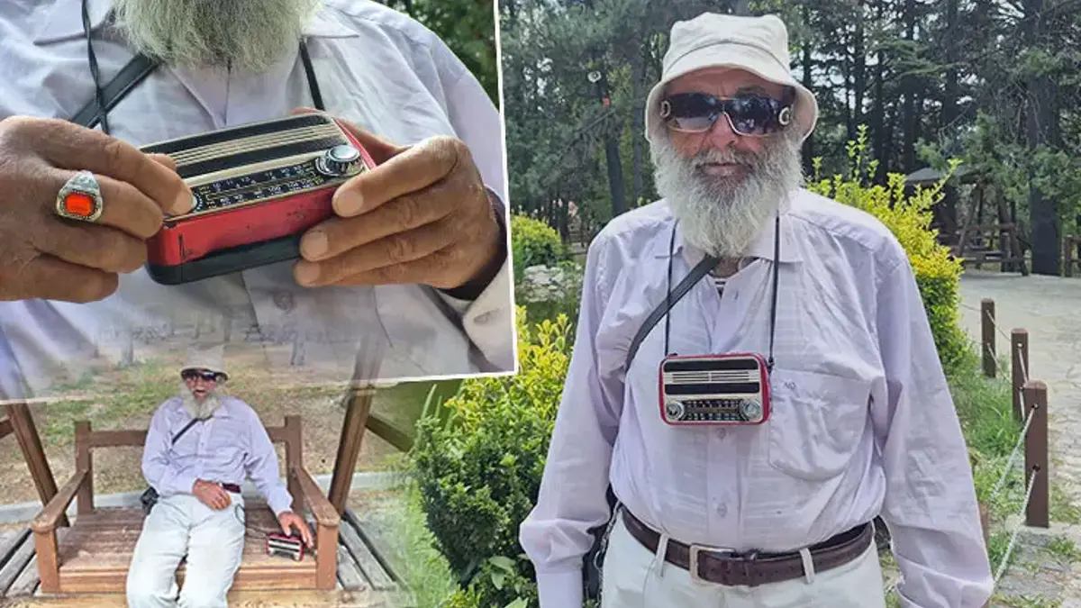 Ne telefonu var ne televizyonu! 76 yaşındaki Sait Amca yıllardır sadece onu kullanıyor