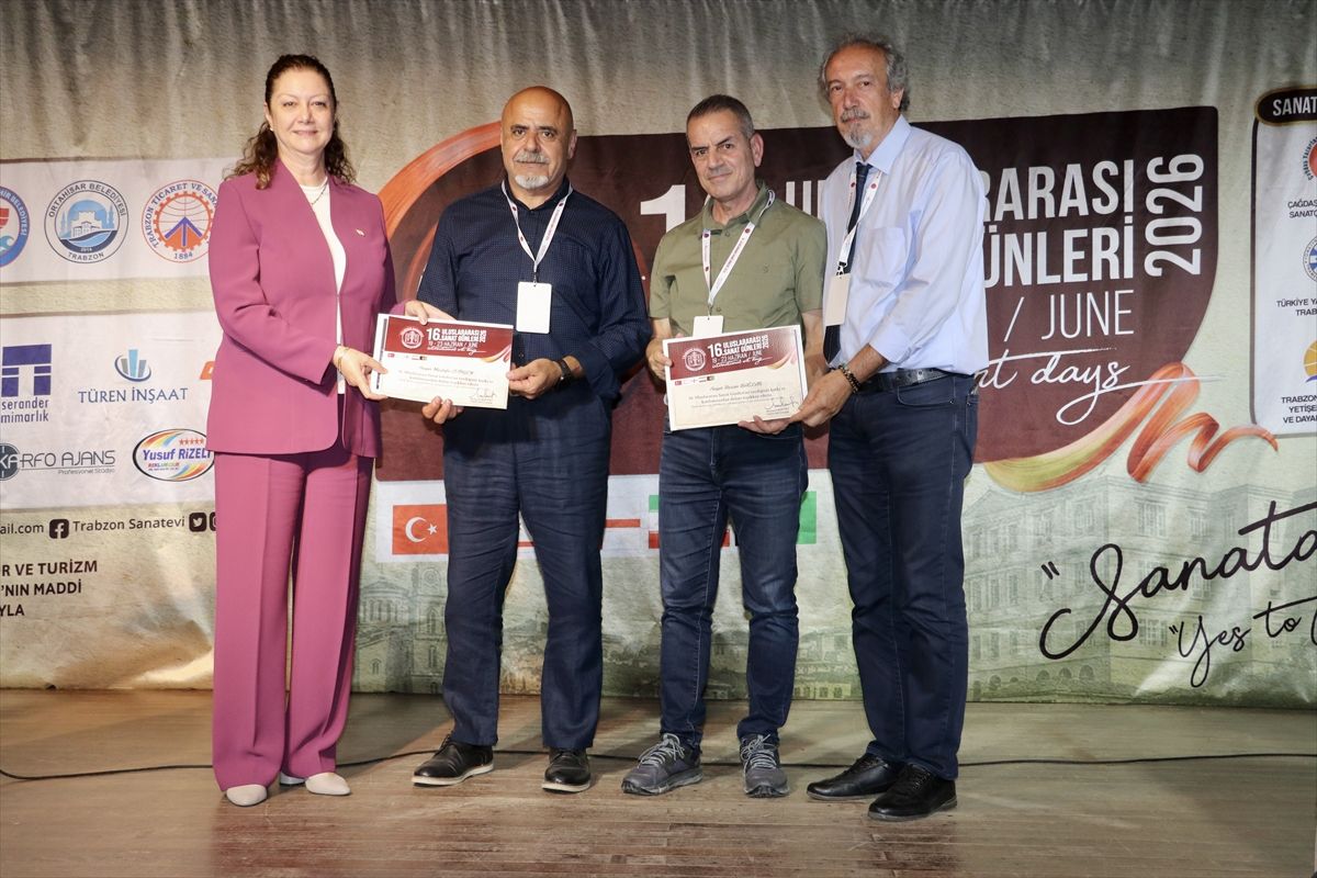 Trabzon'da "16. Uluslararası Sanat Günleri" çeşitli etkinliklerle devam etti