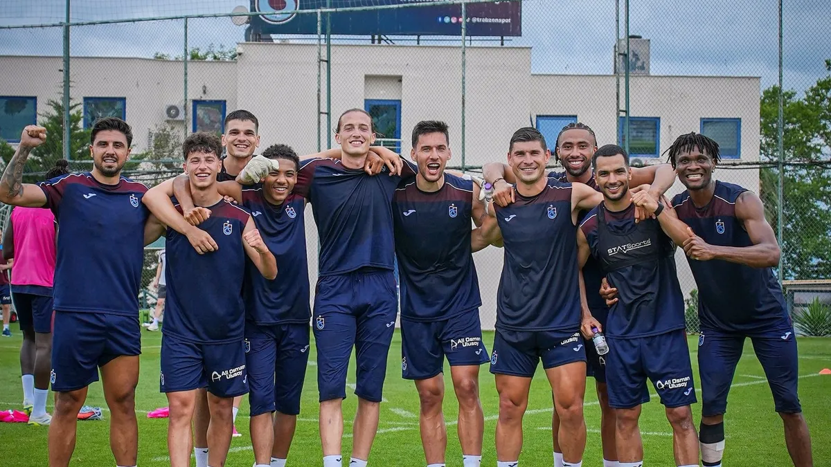 Trabzonspor, yeni sezon hazırlıklarına devam etti