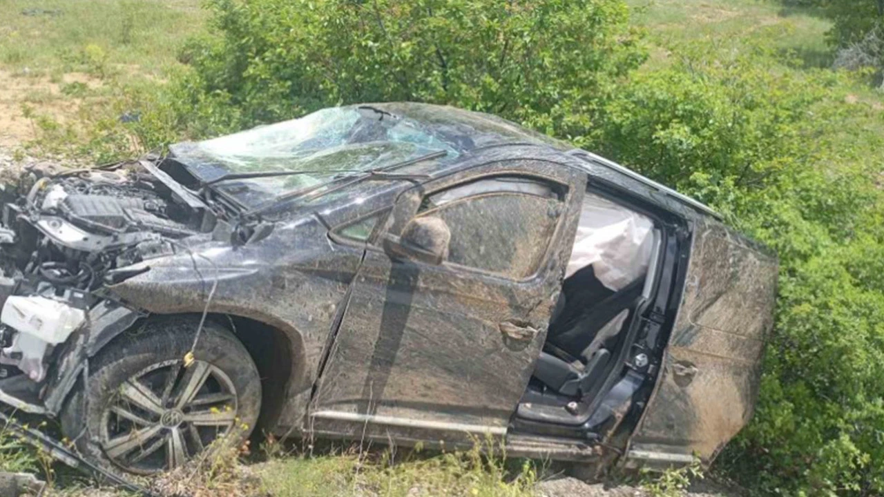 Gümüşhane’de feci kaza: Araç şarampole yuvarlandı, 1 kişi hayatını kaybetti
