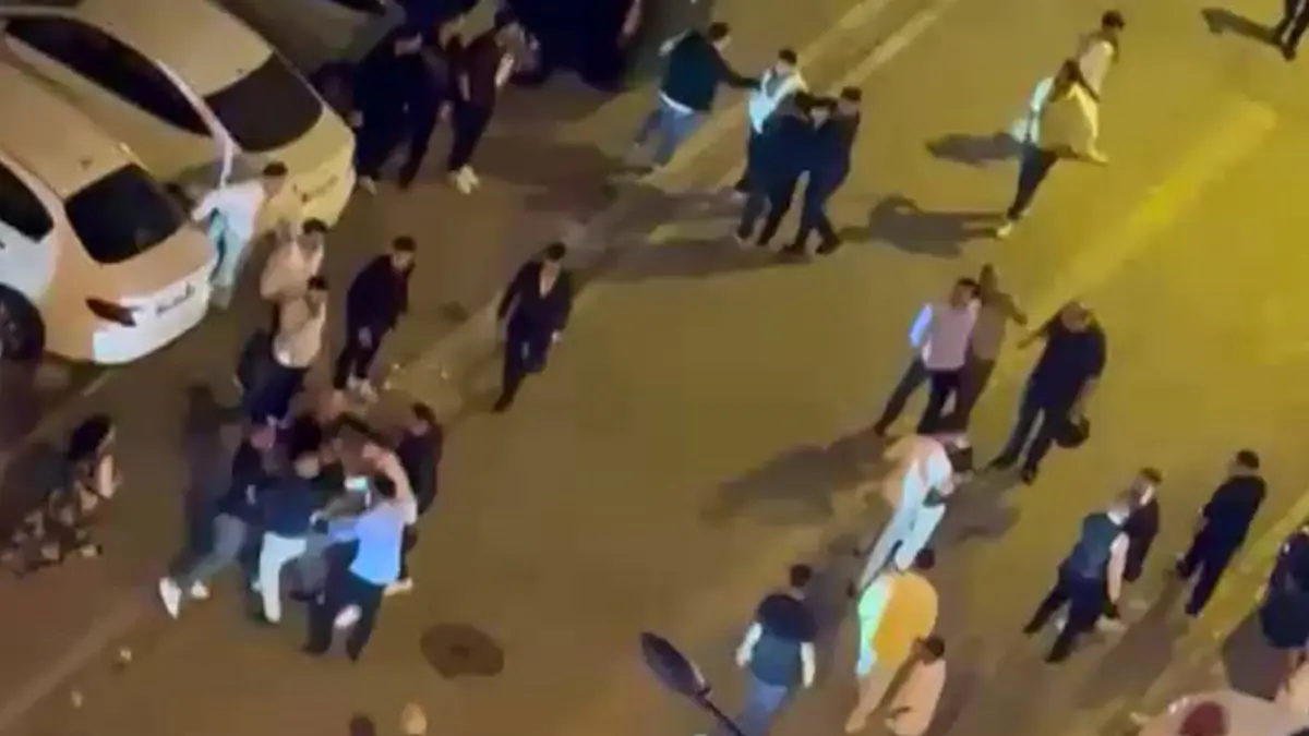 Düğün ringe döndü: İki grup birbirine girdi