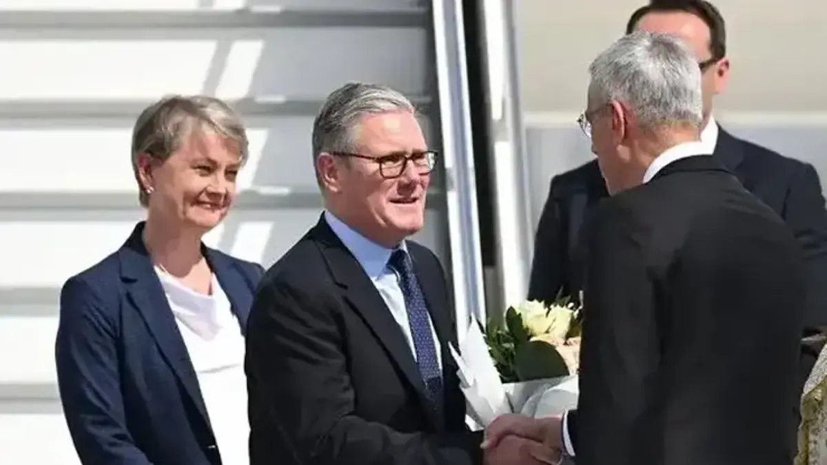 İngiltere Başbakanı Keir Starmer Ankara'ya geldi